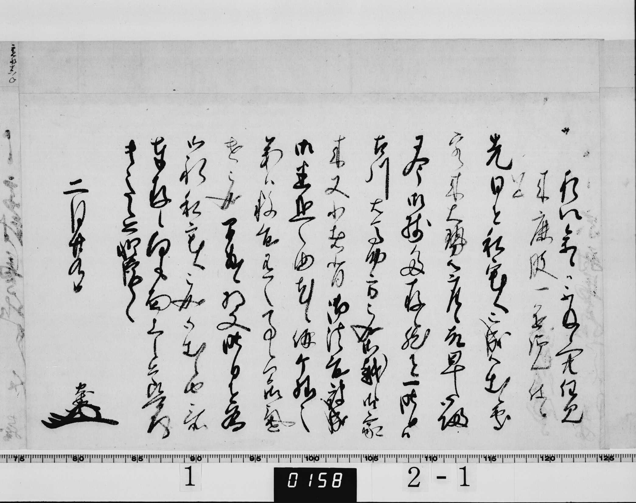 酒井忠勝書状の画像