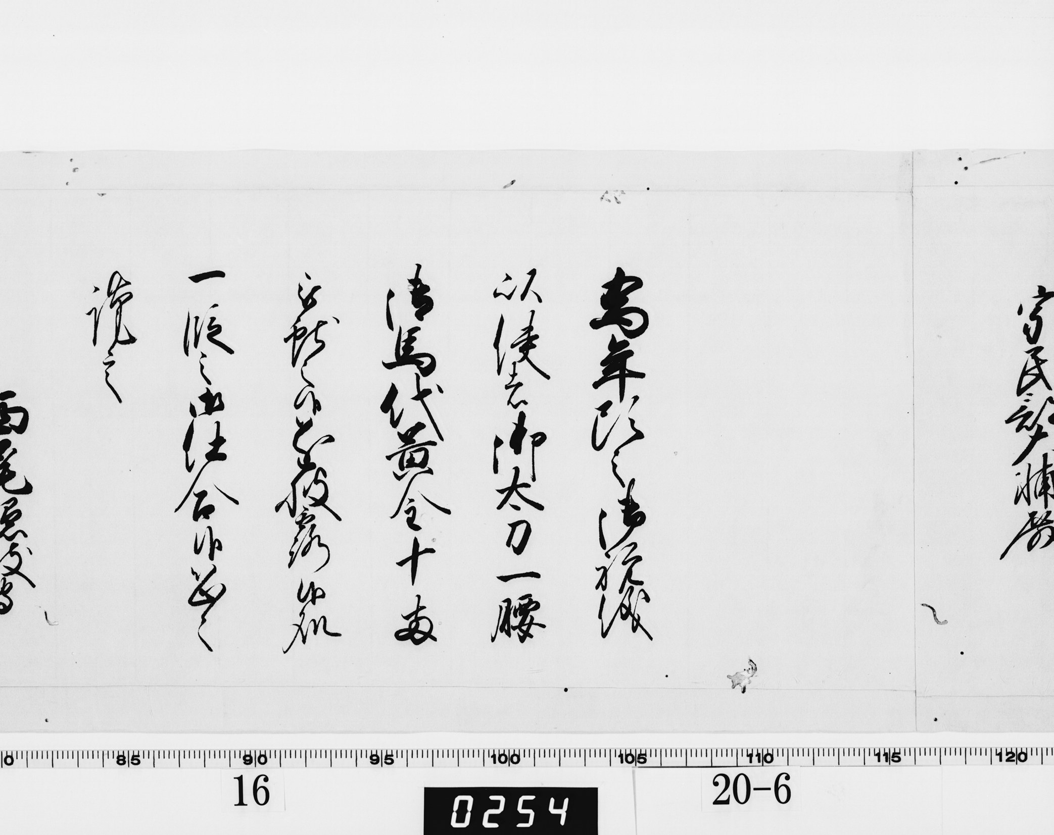 老中奉書（大御所付）の画像