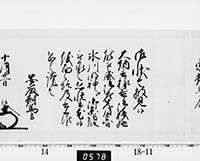 老中奉書（西丸）