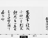 徳川吉宗御内書