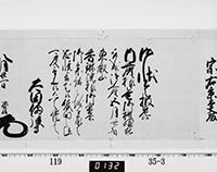 老中奉書（西丸）