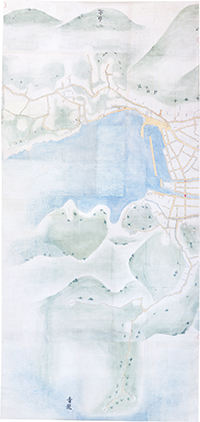 厳原湾図の画像